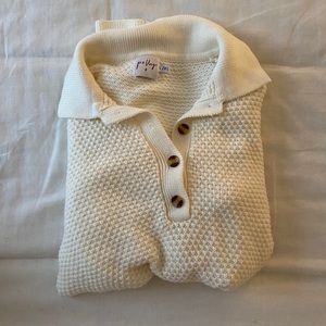 Princess Polly Cream Sweater